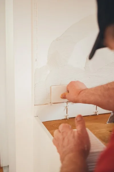 Interior demolition prep for remodeling